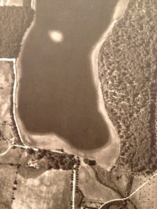 Image of Dunham Lake in the 1940s